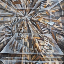 境地 2009 109x78.7cm  43F -大美無言藝術空間